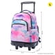 thumbnail image 3 of Mochila Escolar con Ruedas Bomper Renglon Glitter Pallay, 3 of 6
