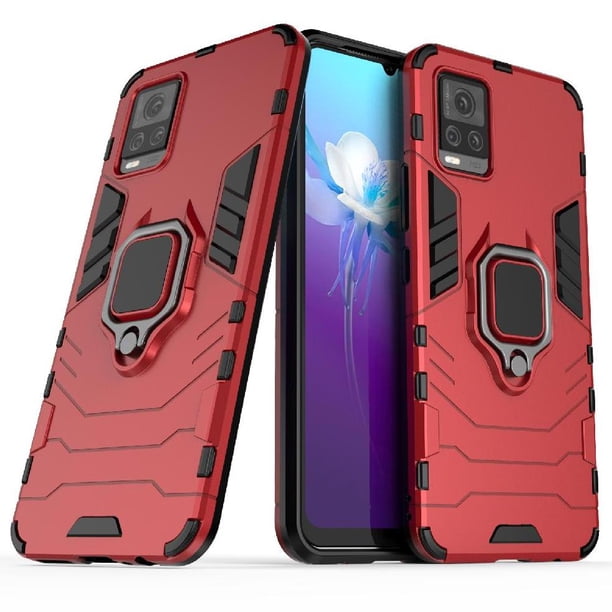 FOXDOCK Funda Antigolpes para VIVO V20 – Protección Total con Soporte y Diseño Robusto