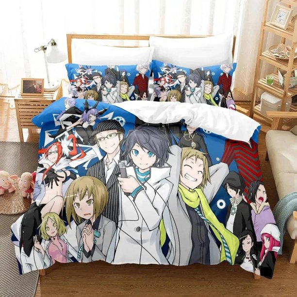 Devil Survivor Bedding Set Duvet Cover Bed Set Quilt Cover Pillowcase Comforter Size Boys Adult Bedding Set Bed Sheets