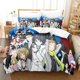 thumbnail image 1 of Devil Survivor Bedding Set Duvet Cover Bed Set Quilt Cover Pillowcase Comforter Size Boys Adult Bedding Set Bed Sheets, 1 of 5