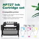 thumbnail image 2 of Cartuchos de Tinta YOUEXPERT 727XL 300 ml Paquete de 6 para HP DesignJet, 2 of 8