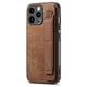 thumbnail image 1 of Funda Protectora con Correa para iPhone 14 Pro Max Resistente a Golpes Marrón, 1 of 6