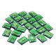 thumbnail image 2 of 25x Piedras Naturales Pulidas Viking Runas Cristales De Cuarzo Verde A, 2 of 5