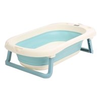 Genérico - Bañera Plegable Bebé Estable Infantil Colgar Viajar Lau