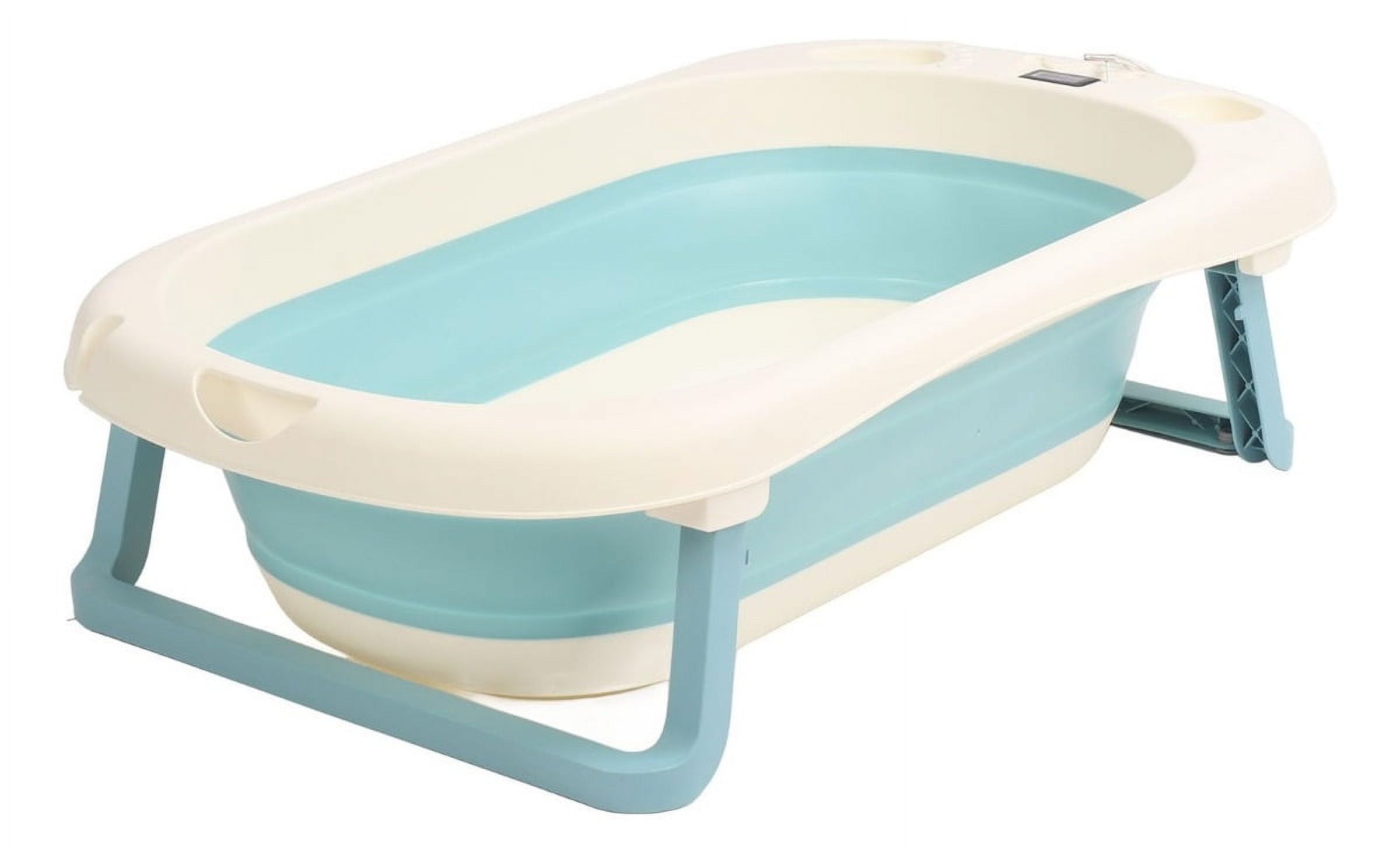 Genérico - Bañera Plegable Bebé Estable Infantil Colgar Viajar Lau