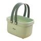 thumbnail image 5 of Organizador Tote de almacenamiento Bolsa de artículos de tocador Caja de basura Multipropósito con asa Cesta de ducha de drenaje rápido Cesta de ducha Verde, 5 of 5