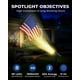 thumbnail image 3 of Luces Solares Para Exteriores Impermeables Ip67 60 Led 3 Modos, 3 of 7