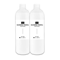 Aio - Pack X2 Glicerina Líquida Vegetal Grado Alimenticio 1 Litro