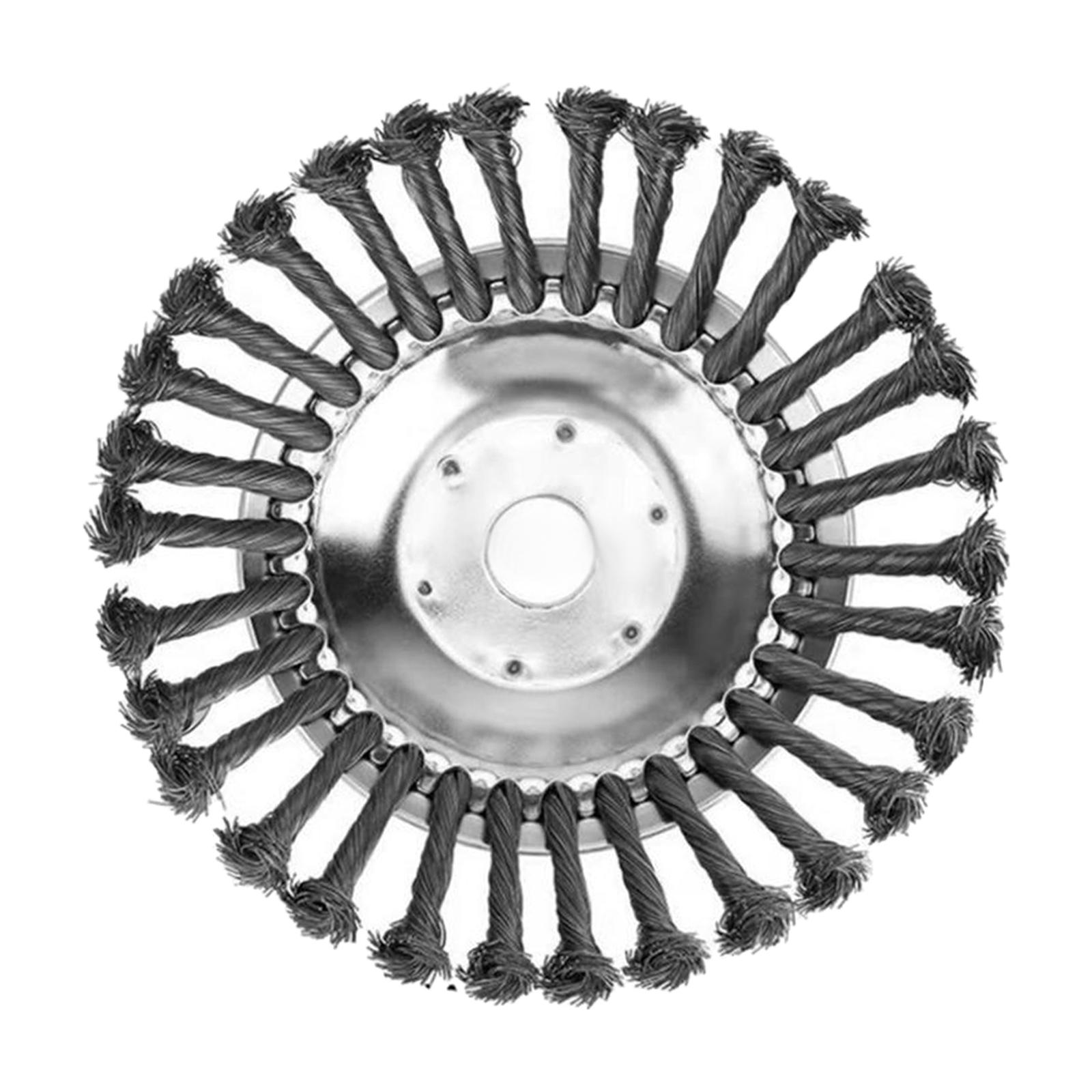 Magideal - Cabezales De Corte De Alambre De Acero De 8"" Cuchillas De Repuesto Accesorio De Corte Cabezal De Corte De Malezas Y Césped Para Eliminar Óxido Jardine