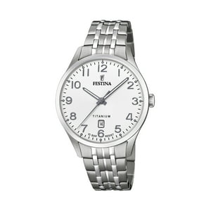Reloj F20466/1 Festina Blanco Hombre Calendario Titanium