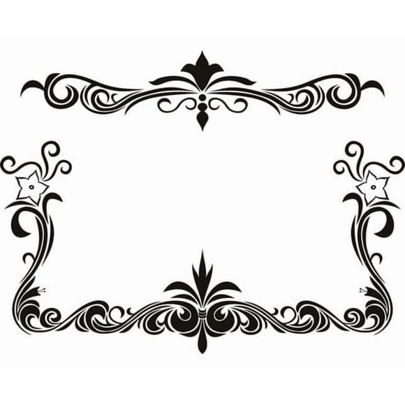 Decomural Floral Design Picture Frame WS-18199