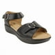 thumbnail image 3 of Sandalia New Walk Doble Broche Negra, 3 of 6