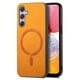 thumbnail image 1 of Magnetic Slim Case for Samsung Galaxy A14 with Camera Guard & Anti-Scratch Back Yellow, 1 of 6