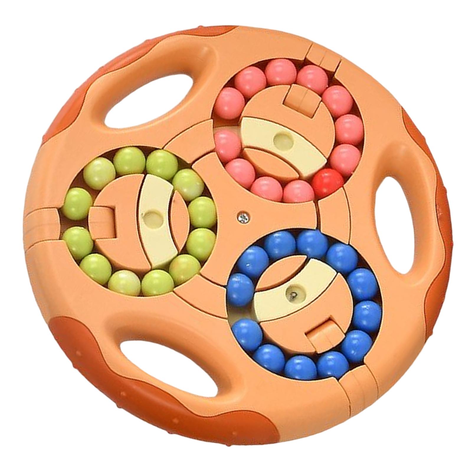 Bothyi - Magical Bean Toys Descompresión Para Niños Adultos Stress Relieve Fidget Toy Orange