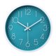 thumbnail image 1 of Reloj de Pared jomparis Turquesa Silencioso sin Tic Tac 30 cm, 1 of 7