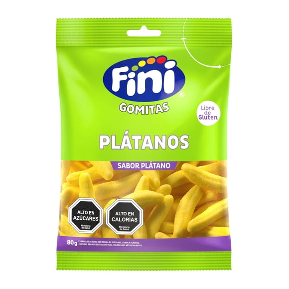 Gomitas Plátanos, 90 g