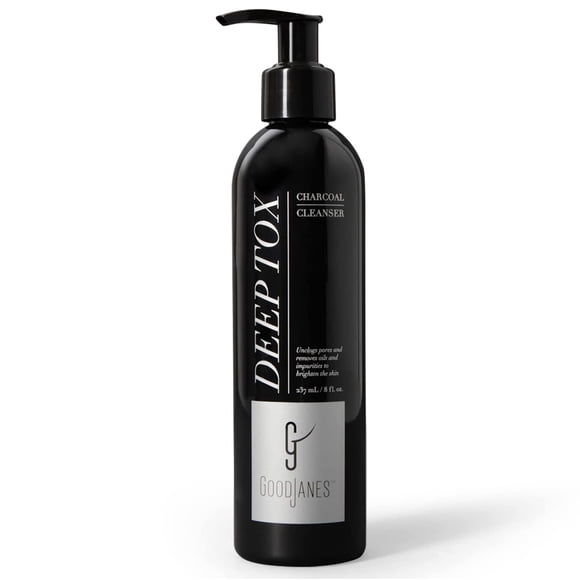 Limpiador Facial GOODJANES Deep Tox de Carbón Activado 236 ml para Piel Grasa