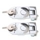 thumbnail image 2 of 2x Cerradura De Llave Con Pestillo De Compresión Con Palanca De Descarga Para RV/camper/remolque/autocaravana, 2 of 5