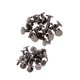 thumbnail image 2 of 20 Juegos De Pernos De Tornillo De Remache Redondos De 8 Mm Chicago Screw Leather Craft Black, 2 of 3