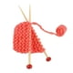 thumbnail image 1 of 1:6 Escala Casa De Muñecas Tejer Suéter Modelo Juguete Favores Suministros Para Regalos Rojo, 1 of 5