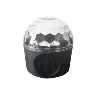 Disparo - Lampara Parlante Usb Bola Magica Fiesta Giratoria Multicolor