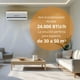 thumbnail image 3 of AIRE ACONDICIONADO SPLIT MURO FRÍO-CALOR 24000 BTU INV AIROLITE, 3 of 12