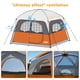 thumbnail image 3 of Carpa De Camping Para 6 Personas Impermeable Y Cortaviento Color Naranja, 3 of 7