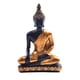 thumbnail image 3 of Estatua De Meditación En Miniatura De Buda, Escultura Pintada De Resina, Color Dorado, 3 of 3