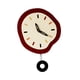 thumbnail image 5 of Reloj De Pared Moderno, Práctico Y único, Para Colgar En La Oficina, Aula Moderna, 48 Cm X 35 Cm, 5 of 5