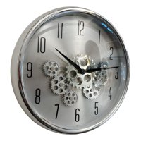 Genérico - Reloj Pared Decorativo Giratorio Diseño Engranajes Jhn