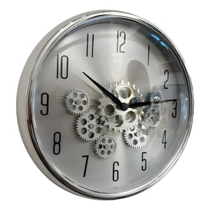 Genérico - Reloj Pared Decorativo Giratorio Diseño Engranajes Jhn