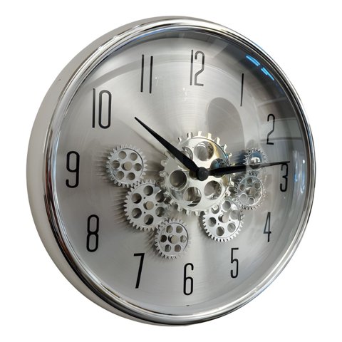 Genérico - Reloj Pared Decorativo Giratorio Diseño Engranajes Jhn