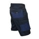thumbnail image 2 of Pantalón Corto Cargo Hombre Gabardina Durable Multibolsillo Azul/Azul Claro, 2 of 7