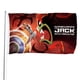 thumbnail image 1 of Samurai Jack Bandera impresa con temática, regalo perfecto para fanáticos, amigos y familiares, y adecuada para actividades al aire libre e interiores, decoraciones de fiesta. 120*180CM, 1 of 6