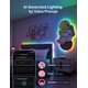 thumbnail image 4 of Tira de luces LED Lepro S1 AI Smart RGB de 16.4 pies para dormitorio, 4 of 9