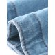 thumbnail image 5 of INSPIRE CHIC Chaqueta de Jean Recortada de Manga Corta con Cuello Vuelto para Mujer de Regreso a Clases, Denim Lavado Azul Claro M, 5 of 6
