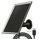 thumbnail image 1 of 1 Set, Solar Panel For Security Camera,6W USB Solar Panel For DC 5V Security Camera,Micro USB & USB-C Port Solar Panel,IP65 Waterproof Solar Charger For Camera With 360° Adjustable Mounting, 1 of 5
