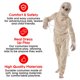 thumbnail image 4 of Disfraz de Momia para Niños Morph Talla Mediana para Halloween, 4 of 5