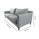 thumbnail image 3 of Sofa Elena 2 Cuerpos Felpa Gris, 3 of 3
