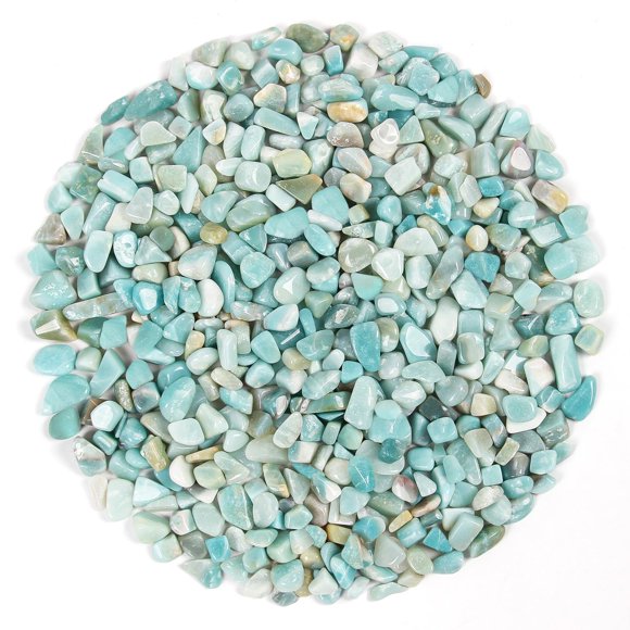 Fragmentos de cristal de Amazonita Orientrea 500 g 10‑20 mm