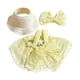 thumbnail image 3 of Vestido De Muñeca De 3 Piezas Con Sombrero, Lazo, Horquilla, Disfraz Para Muñecas De 15 A 17 Cm, Color Amarillo, 3 of 3
