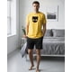 thumbnail image 1 of Pijama Hombre Estampado Mask amarillo M, 1 of 7