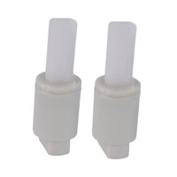 Magideal - Amortiguador De Tapa De Inodoro, Piezas De Conexión De Tapa De Inodoro Universal, Desaceleración Para Reparación De Asiento De Inodoro De Baño, 2 Uds. En Sentido Anti-Horario