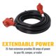 thumbnail image 3 of Cable de extensión Valterra A10-3025EH 7,5 m 30 amperios rojo, 3 of 7