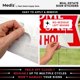 thumbnail image 4 of Sticker Mediz Inmobiliaria En Alquiler Vinilo 9.5x38 cm Paquete 10, 4 of 7