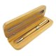thumbnail image 2 of Set Boligrafo Bamboo B1 Estuche Madera Ovalado Azul, 2 of 7
