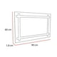 thumbnail image 5 of ESPEJO RECTANGULAR 60x90x1,9 CM FM-059, 5 of 5
