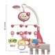 thumbnail image 2 of Juguete Movil Sonajero Infantil Con Luz Y Sonido Animales Rosado, 2 of 4