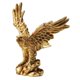 thumbnail image 4 of Estatua De águila, Escultura Animal, Artesanía Dorada Para Estantería, Escritorio, Inauguración De Casa, 4 of 5
