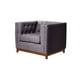 thumbnail image 2 of Sofa Roma 1C Lino Gris Oscuro, 2 of 4